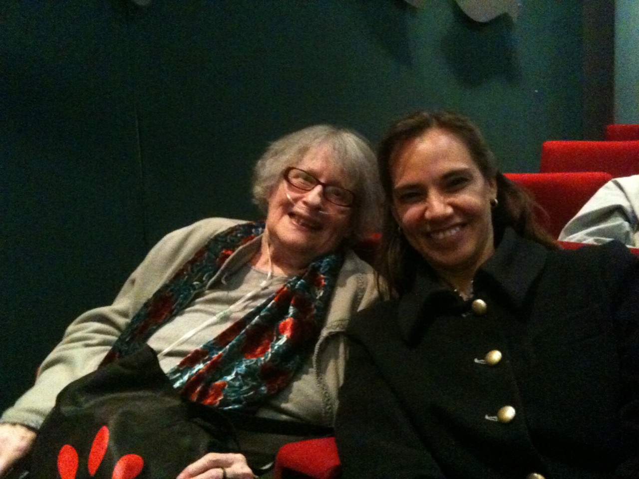 Luce Vigo (Présidente de l'Association Prix Jean Vigo) et Daniela Michel (Déléguée générale du Festival de Morelia au Mexique)