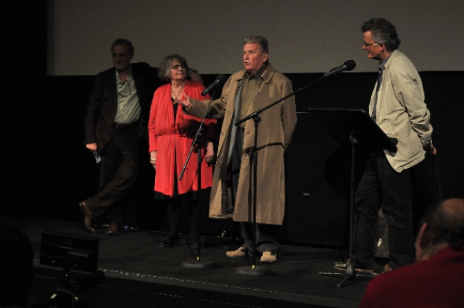 Gérard Vaugeois, Luce Vigo Jean-Marie Straub et Gérard Mordillat