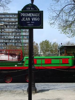 2001, inauguration de la promenade Jean Vigo