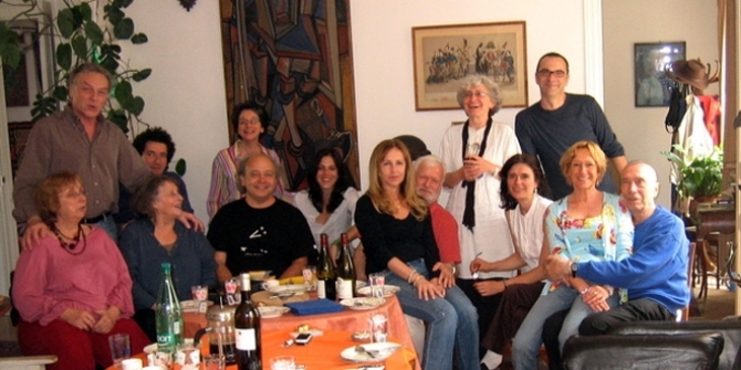 François Maupin, Gérard Vaugeois, Luce Vigo, Laurent Perreau, Jacques Kermabon, Agnès Wildenstein, Caroline Déruas, Jean Rabinovici, Véronique Godard, Catherine Bizern, Olivier Jahan, Jacques Champreux, (Anne et Eva sur genoux)